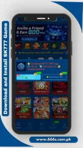 Sk777 Game APK Download 2026 (New Real Earning) App in Pakistan 3